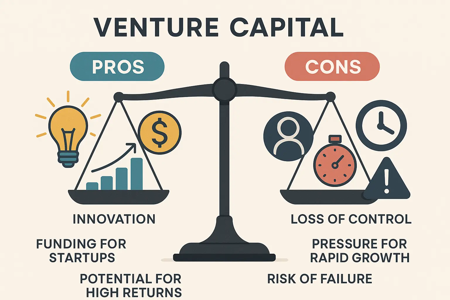 The Comprehensive Guide to the Advantages and Disadvantages of Venture Capital