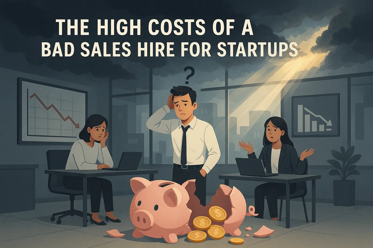 Understanding the Cost of a Bad Sales Hire for Startups