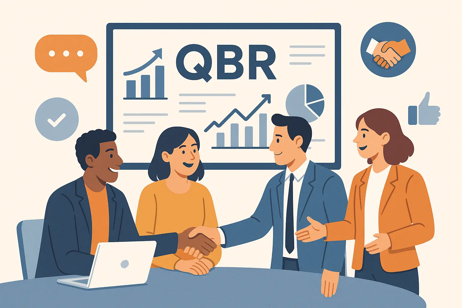 How to Build Relationships with Customers Using QBR Updates