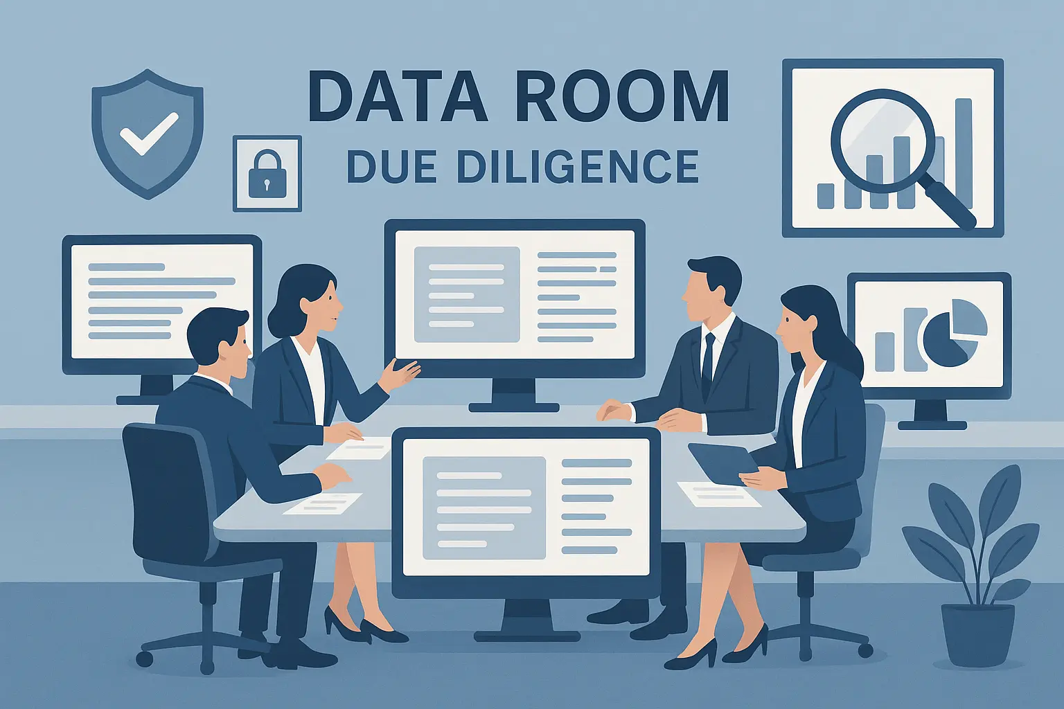 Data Rooms for Due Diligence: How to Choose, Set Up, and Succeed