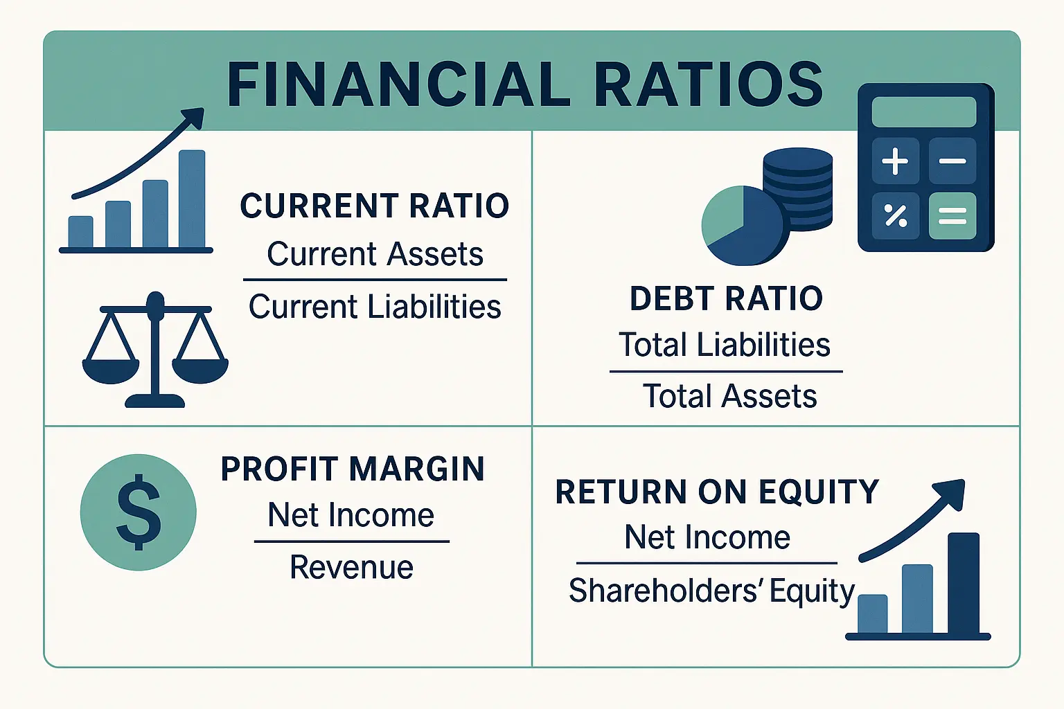 Financial Ratios Cheat Sheet: Essential Formulas and Quick Reference