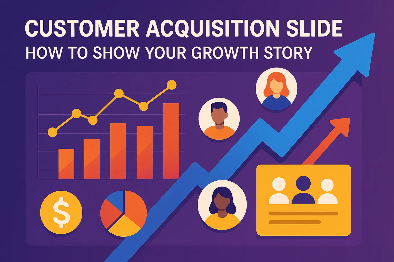 Customer Acquisition Slide: How to Show Your Growth Story