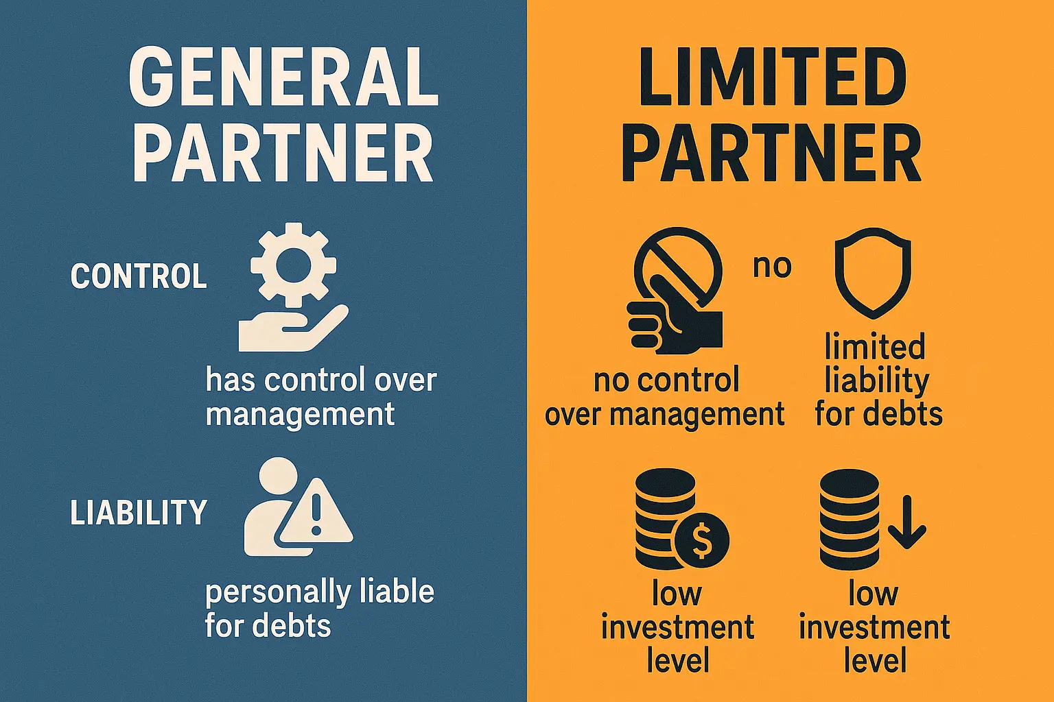 General Partner vs Limited Partner: Key Differences Explained