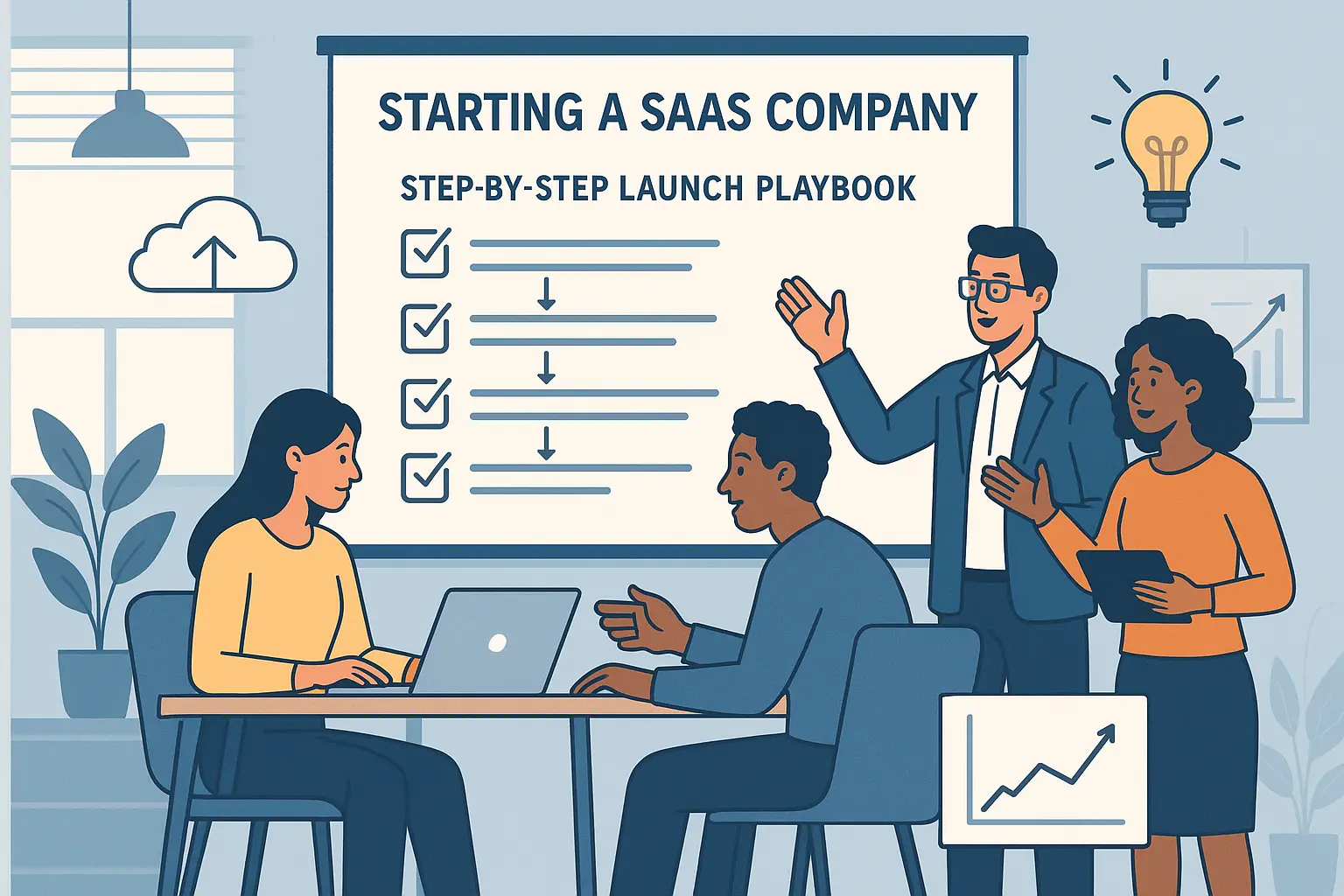 How to Start a SaaS Company: Step-by-Step Launch Playbook