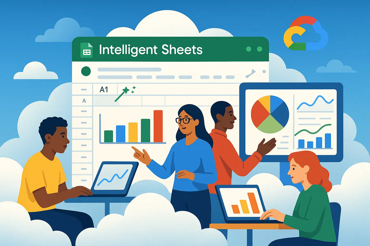 Intelligent Google Sheets: How a Google Cloud Partner Elevates Your Data Workflows