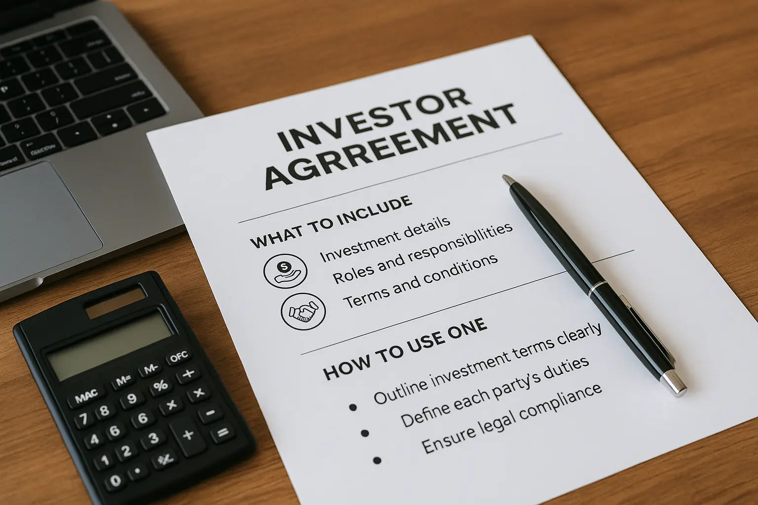 Investor Agreement Template: What to Include and How to Use One
