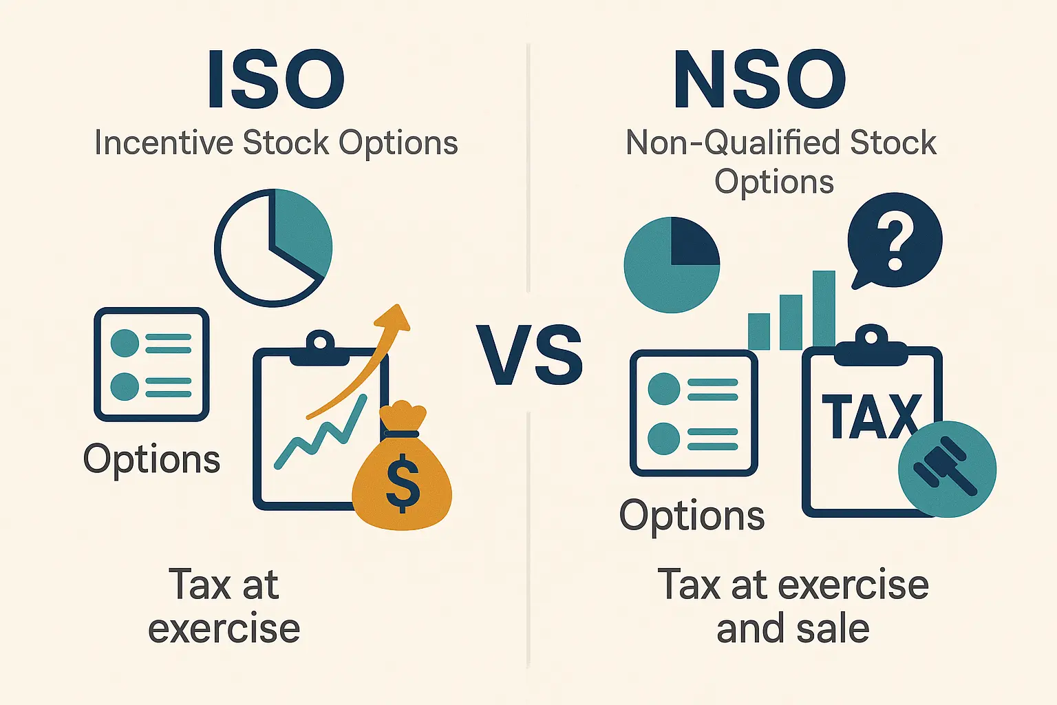 ISO vs NSO Options: Key Differences, Tax Impact, and How to Choose